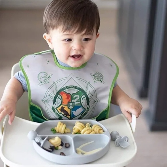 New 6-24m Slytherin Harry Potter Bumkins waterproof bibs. 3 pack. BNWT​ - Picture 3 of 3